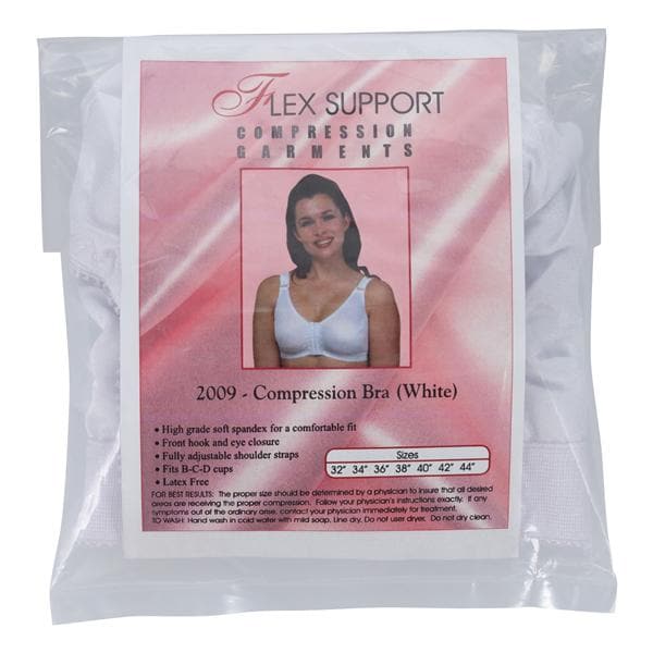 Frank Stubbs Co Inc  Compression Bra Size 42 White - 2009-42