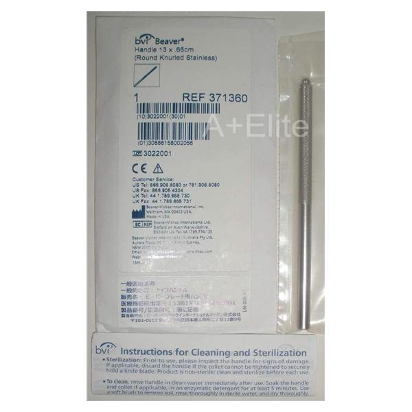 Beaver-Visitec Steel Surgical Blade Handle - 371360