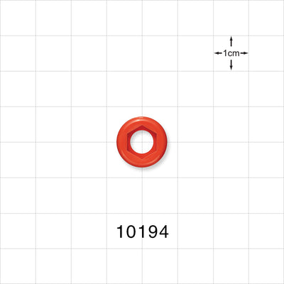 Color Coded Ring, Orange -  - 10194