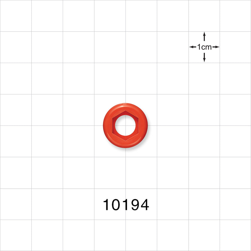 Color Coded Ring, Orange -  - 10194