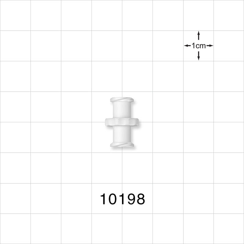 Female Luer Lock, Female Luer Lock, White -  - 10198