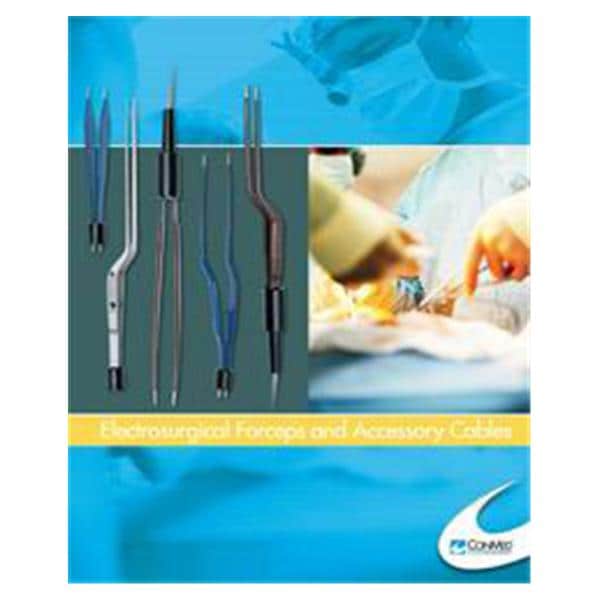 Conmed Endosurgery Jewelers Insulated/Bipolar Forcep Straight EA - 60-1767-001