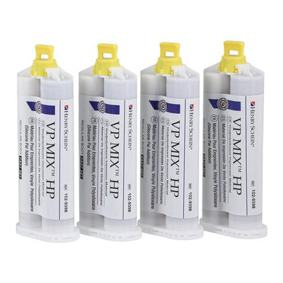 Henry Schein Inc. -VP Mix HP Impression Material Vinylpolysiloxane Fast Set Regular Body Lilac Unflavored Gluten Free 1029398