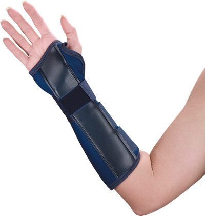 DEROYAL CANVAS WRIST AND WRIST FOREARM SPLINT (PACKAGING - EACH) (SIZE - PEDIATRIC)