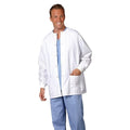 Fashion Seal Warm-Up Jacket 2 Pockets Long Raglan Sleeves Small Tan Unisex Each - 7672-S