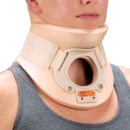 DEROYAL RIGID CERVICAL COLLAR 1.75” (PACKAGING - EACH) (SIZE - PEDIATRIC) (CIRCUMFERENCE - 8” - 11”)