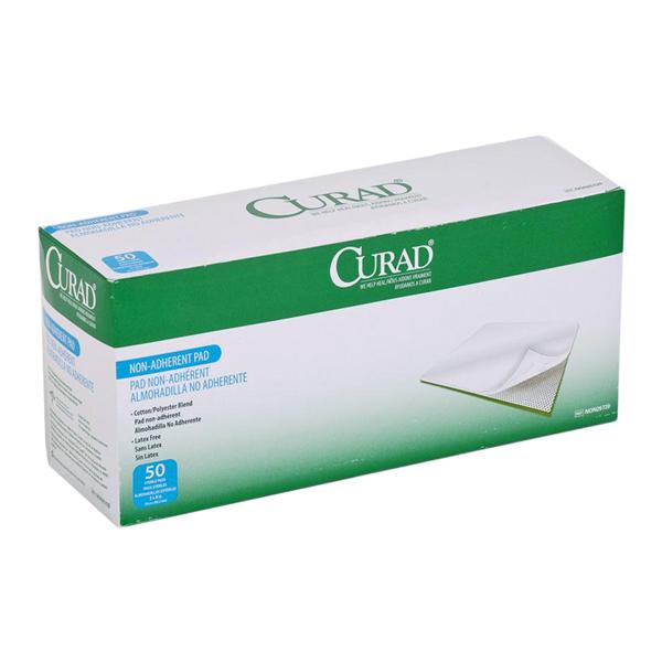 Medline Industries Inc Rayon/Polyester Blend Pad 3x8" Sterile Non-Adherent Absorbent LF, 12 BX/CA - NON25720