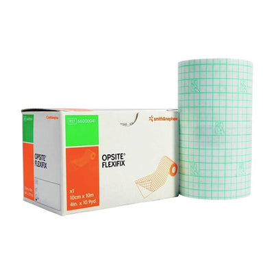 Smith & Nephew Wound Care Opsite Flexfix Film Wound Dressing 4"x11yd Sterile Roll Adhesive Adherent Trans  - 66000041