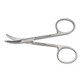 Henry Schein Inc. Shortbent Suture Scissors 3-1/2" Stainless Steel Ea - 104-7439