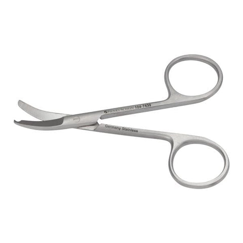 Henry Schein Inc. Shortbent Suture Scissors 3-1/2" Stainless Steel Ea - 104-7439