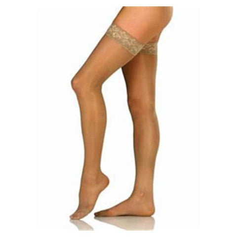 BSN Medical, Inc Jobst Ultrasheer SupportWear Compression Stocking Thigh High XL Silky Beige - 117224