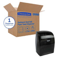 Kimberly Clark Professional -Sanitouch Paper Towel Roll Dispenser Black Plastic High Capacity Wall Mount Each 09990