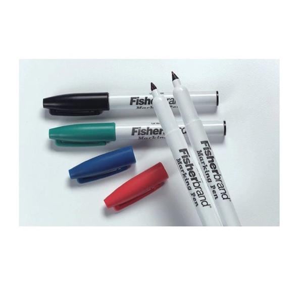 Fisher Scientific Co. Marking Pens Fine Tip Blk 10/Pk 12/Package — 133794