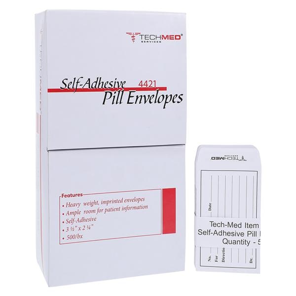 Dukal LLC Pill Envelope 500/Box - 4421