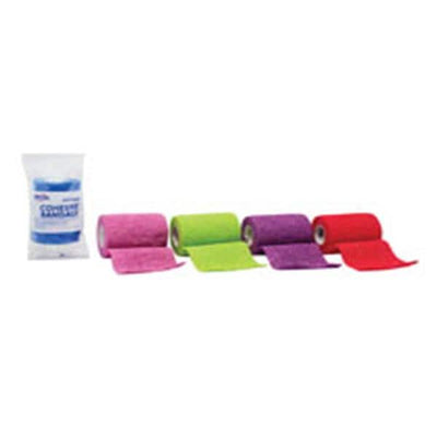 Dukal LLC -Cohesive Bandage Fabric 3"x5yd Assorted Non-Sterile 24/Case 8035AS