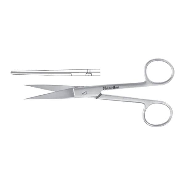 Miltex-Integra Miltex -Meister-Hand Operating Scissors Straight 5-1/2" Stainless Steel Each MH5-6