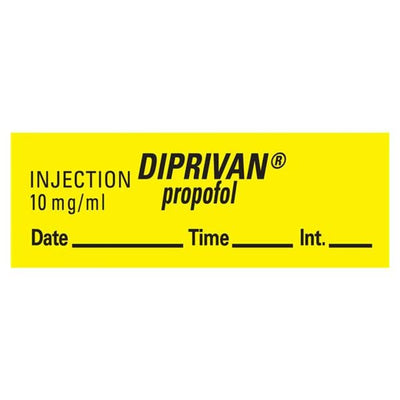 Precision Dynamics Corp. Diprivan Labels On Roll 333/Rl 1/Rl 1/Rl - AN-155