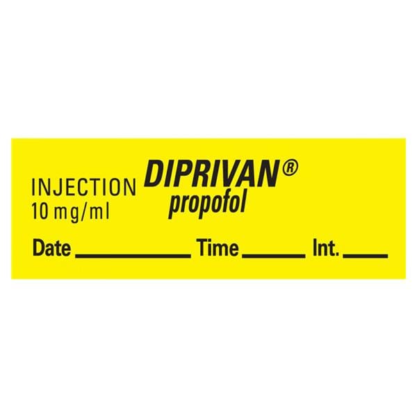 Precision Dynamics Corp. Diprivan Labels On Roll 333/Rl 1/Rl 1/Rl - AN-155