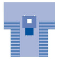 Medline Industries Inc -Proxima 98x77x121" Sterile Surgical Drape 6x6" Fenestrated DYNJP2492