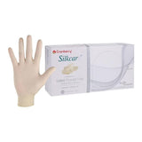 Pro2 Solutions, Inc -Silkcare Latex Exam Gloves Medium Natural Non-Sterile CR7817