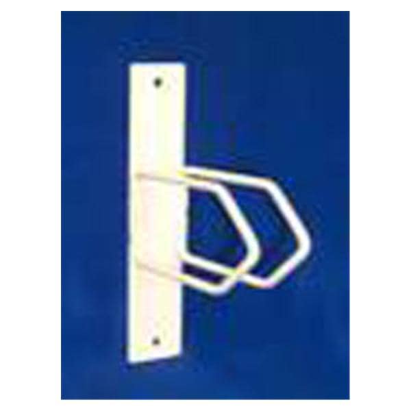 Sharps Compliance Inc -Sharps Bracket White 1-1/2x5-1/4x8" Locking Metal For 1/2/3gal Containers With Hardware Non-Sterile Wall Mount Each 50005