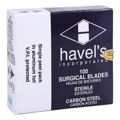 Havels Inc Carbon Steel Sterile Surgical Blade - SC6400