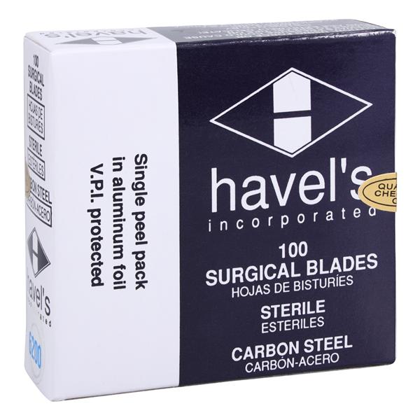 Havels Inc Carbon Steel Sterile Surgical Blade - SC6400