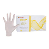 Pro2 Solutions, Inc -Sigma Latex Exam Gloves X-Small Natural Non-Sterile, 10 BX/CA CR5815