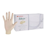 Pro2 Solutions, Inc -Silkcare Latex Exam Gloves Small Natural Non-Sterile CR7816