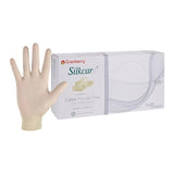 Pro2 Solutions, Inc -Silkcare Latex Exam Gloves X-Small Natural Non-Sterile CR7815