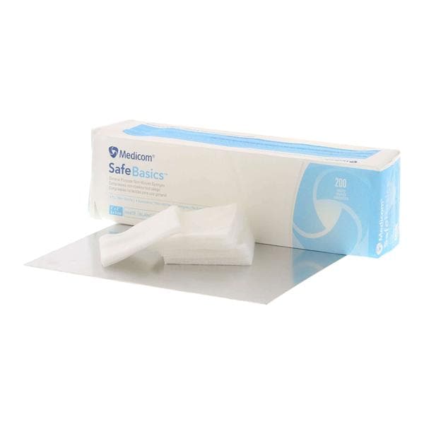 Medicom Viscose/Poly Blend Gauze Sponge 2x2" 4 Ply Non-Woven  - 2101-CH