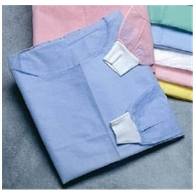 Maytex Corp Isolation Gown Polypropylene One Size Fits Most Blue 50/Ca - 6010BC