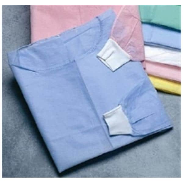 Maytex Corp Isolation Gown Polypropylene One Size Fits Most Blue 50/Ca - 6010BC