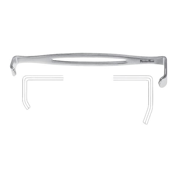 Miltex-Integra Miltex -Meister-Hand US Army Retractor 8-1/2" Stainless Steel 2/Package MH11-122