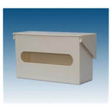 Plasti-Products Inc -Gloves Box Light Beige 3-7/8x11x6-1/2" Polystyrene For For 5 qt wall cabinet 2/Case 144002