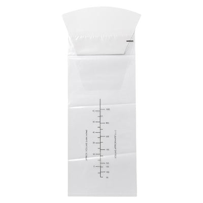 Medline Industries Inc -Emesis Bag 15x6.5x4.5" Clear Top Ring Plastic/Cardboard Rim Graduations Non-Sterile Not Made With Natural Rubber Latex 500/Case NON70600