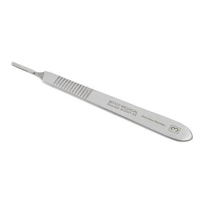 Myco Medical Supplies -Surgical Blade Handle #3 For #10/11/12/15 Blades 6001-03