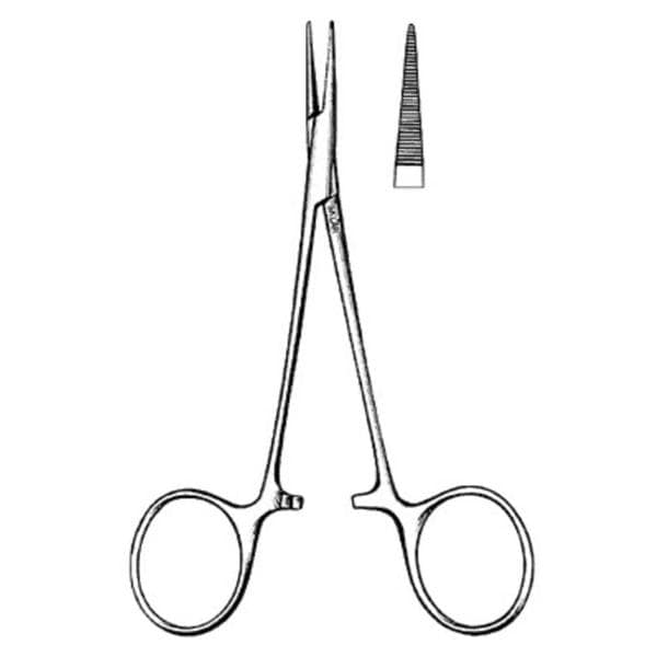 Sklar Instruments -Jacobs Mosquito Forcep Straight 5" Stainless Steel Each 98-2050