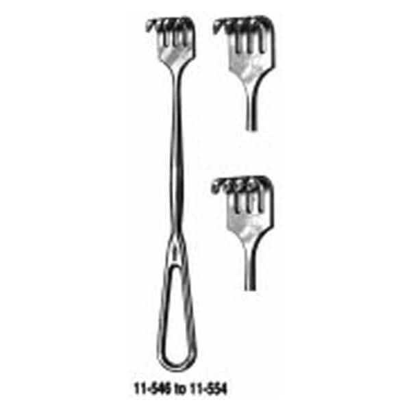 Integra York Pa, Inc -Volkman Retractor 8-3/4" Stainless Steel Each 11-548