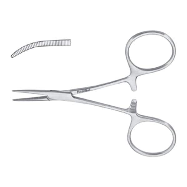 Miltex-Integra Miltex -Meister-Hand Hartman-Mosquito Forcep Curved 4" Stainless Steel Autoclavable Each MH7-26