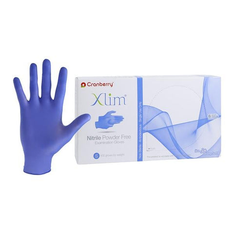 Pro2 Solutions, Inc -Xlim Nitrile Exam Gloves Small Dark Blue Non-Sterile, 10 BX/CA CR3126