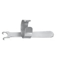 Integra York Pa, Inc -Padgett Double Hook 3-1/2" Stainless Steel Each PM-886