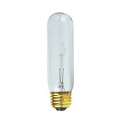 Satco Bulb Tubular Clear 25W 120V Ea Each - SA25T10CL120V