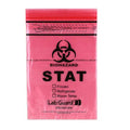 Medegen Medical Products, LLC -Transport Bag 6x9" Red/Black Zipper Closure LLDPE Film 1000/Case 4001