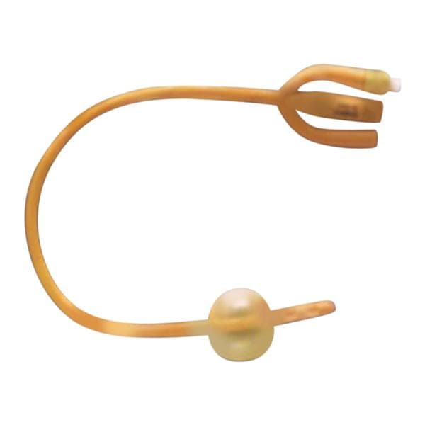 Teleflex LLC Gold 3-Way Foley Catheter Straight Tip Silicone 22Fr 5cc - 183405220