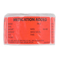 Precision Dynamics Corp. Label Medication Added Fluorescent Red MdVsn Paper 15/16x1-1/2" 1" Core 333/Rl - MV07FR7387