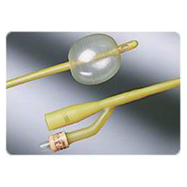 Bard Medical Division Lubricath 2-Way Foley Catheter Short Round Tip Hydrogel Coated 24Fr 30cc - 0118L24