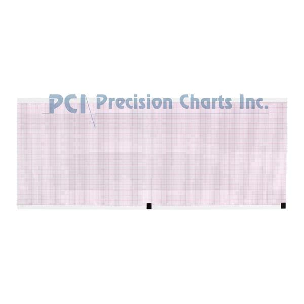 Precision Charts ECG/EKG Recording Paper New For 1250A 10/Box - PA9000Z