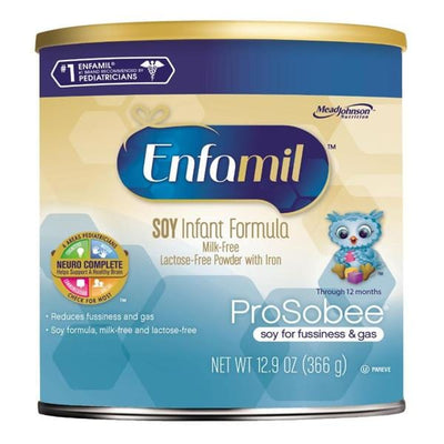 Mead Johnson Nutritionals Enfamil ProSobee Lipil Infant Nutritional Formula Soy Can 6/Case - 121401