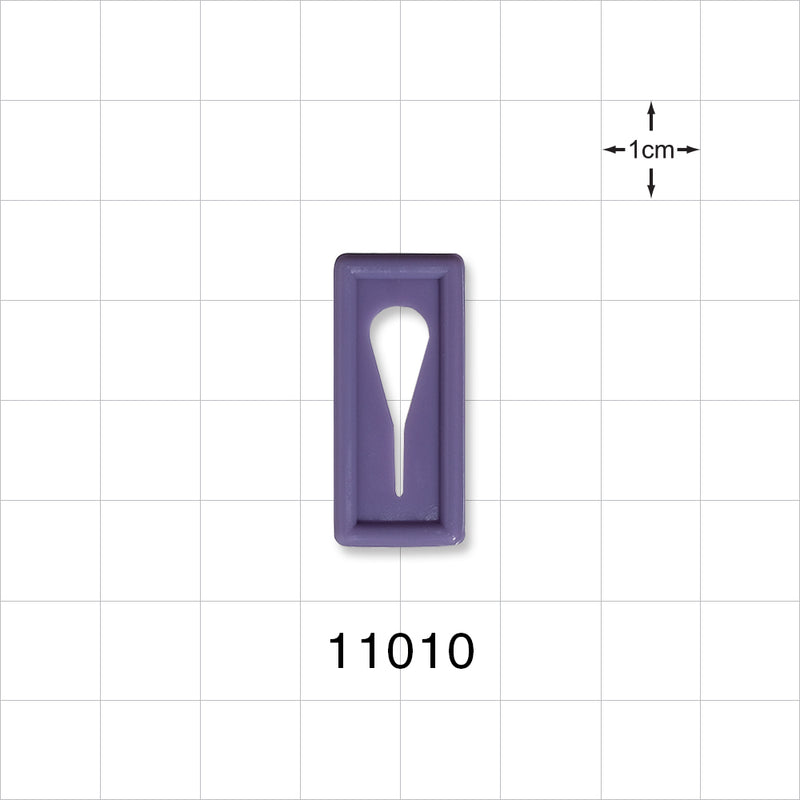 Slide Clamp, Purple - Fits 0.2 inch OD Tubing (5 mm) - 11010